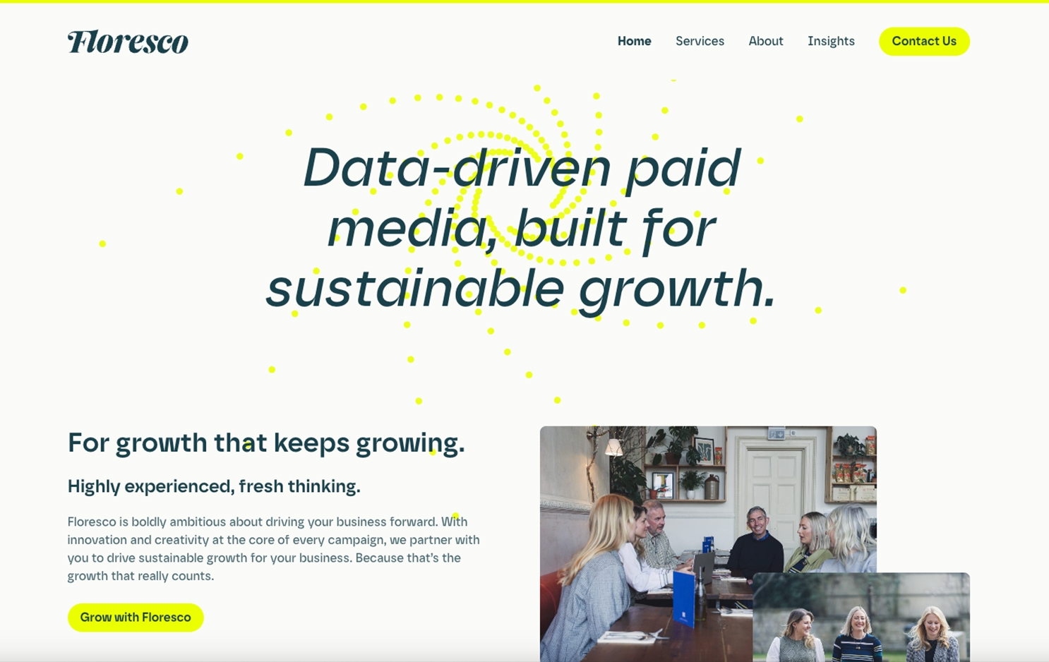Floresco homepage