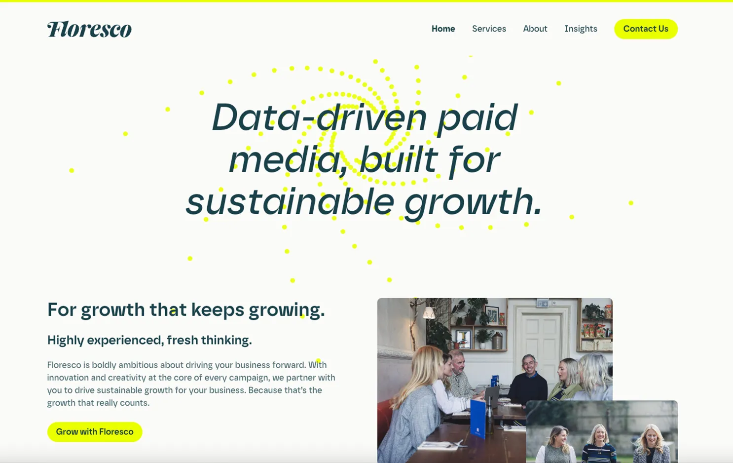 Floresco homepage