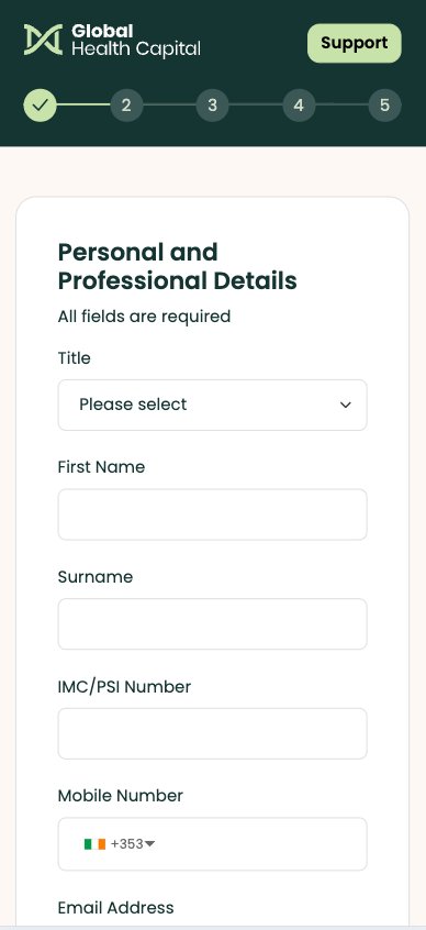 Application on mobile