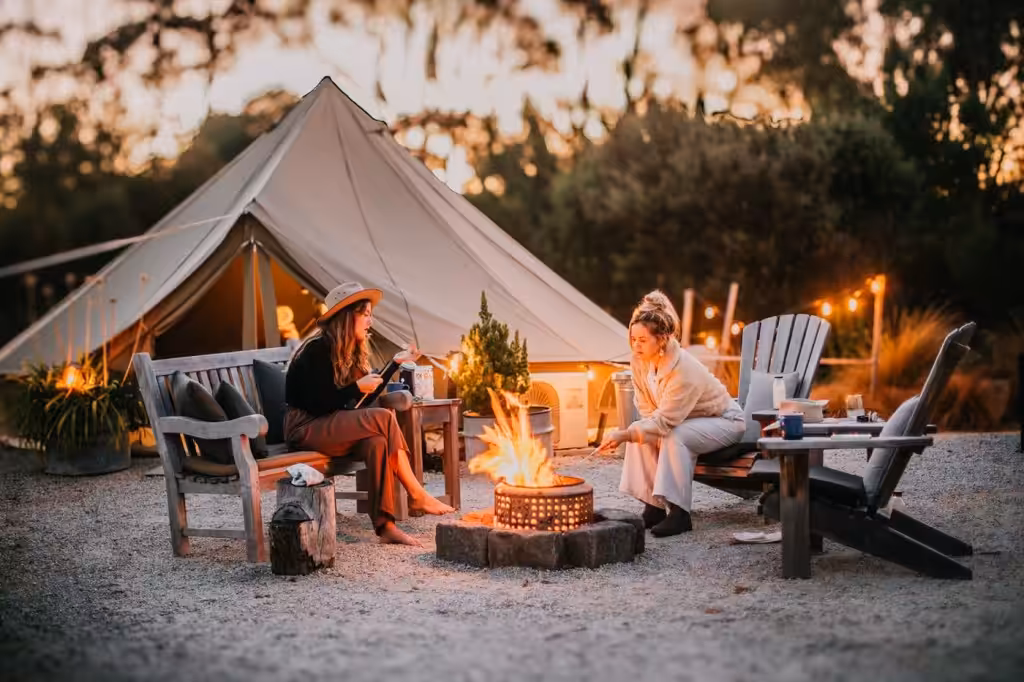 Glamping retreat