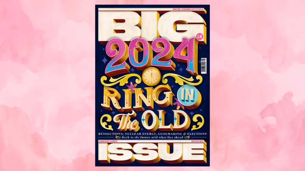 Big Issue magazine cover
