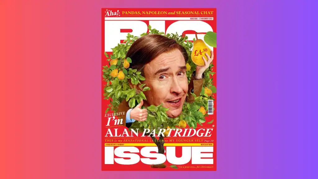 Big Issue magazine cover