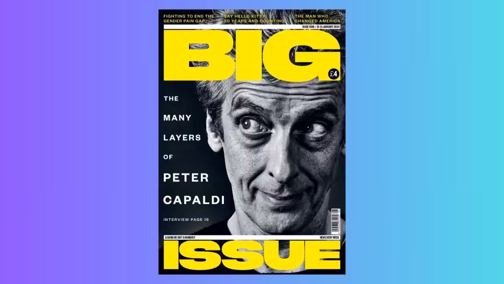 Big Issue magazine cover