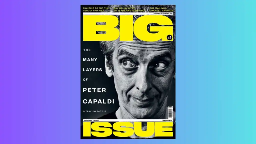Big Issue magazine cover