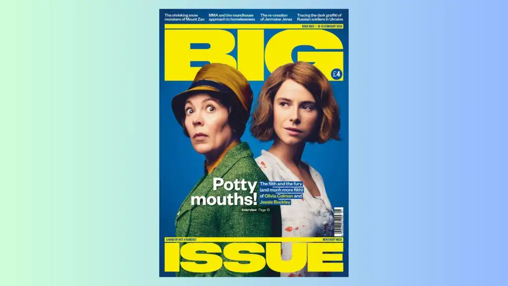 Big Issue magazine cover