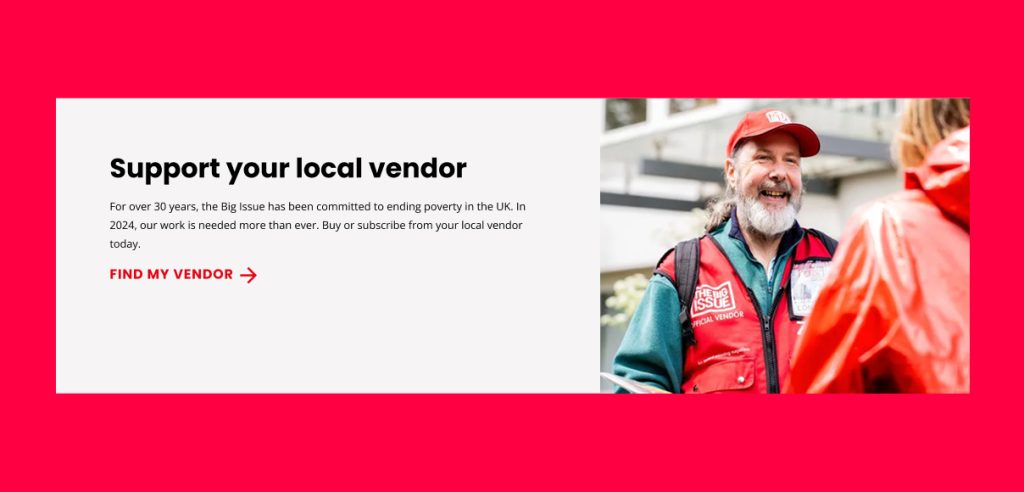 Website call to action