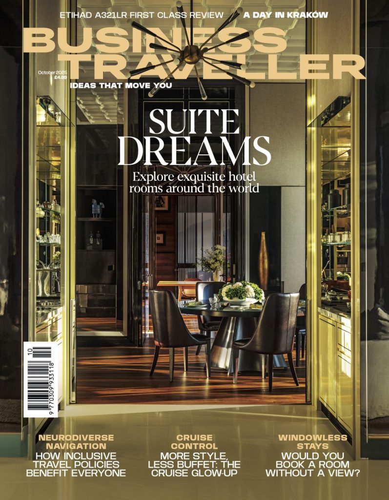 Business Traveller magazine cover