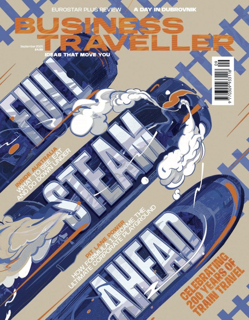 Business Traveller magazine cover