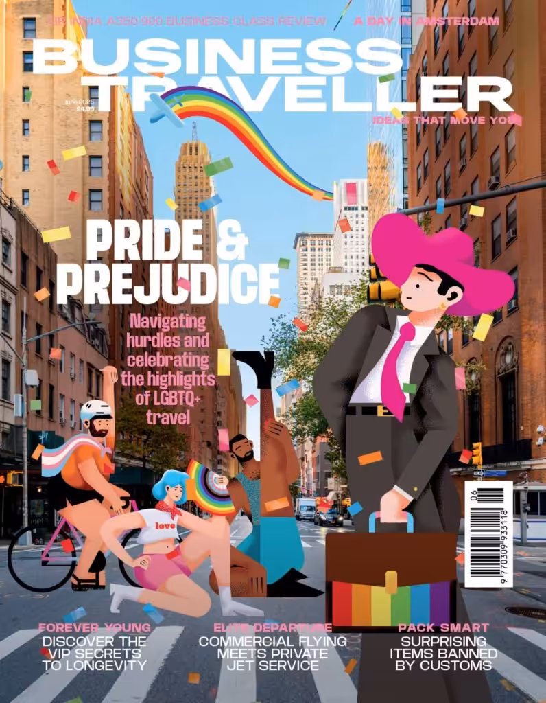 Business Traveller magazine cover