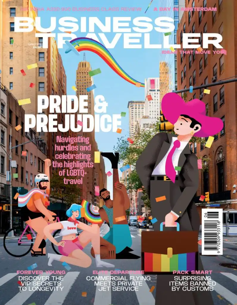 Business Traveller magazine cover