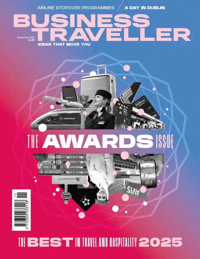 Business Traveller magazine cover
