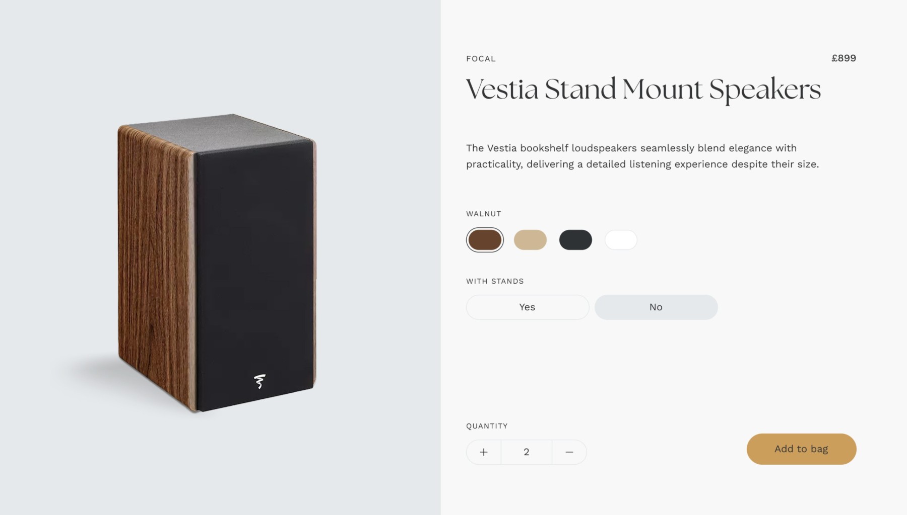 eCommerce product page