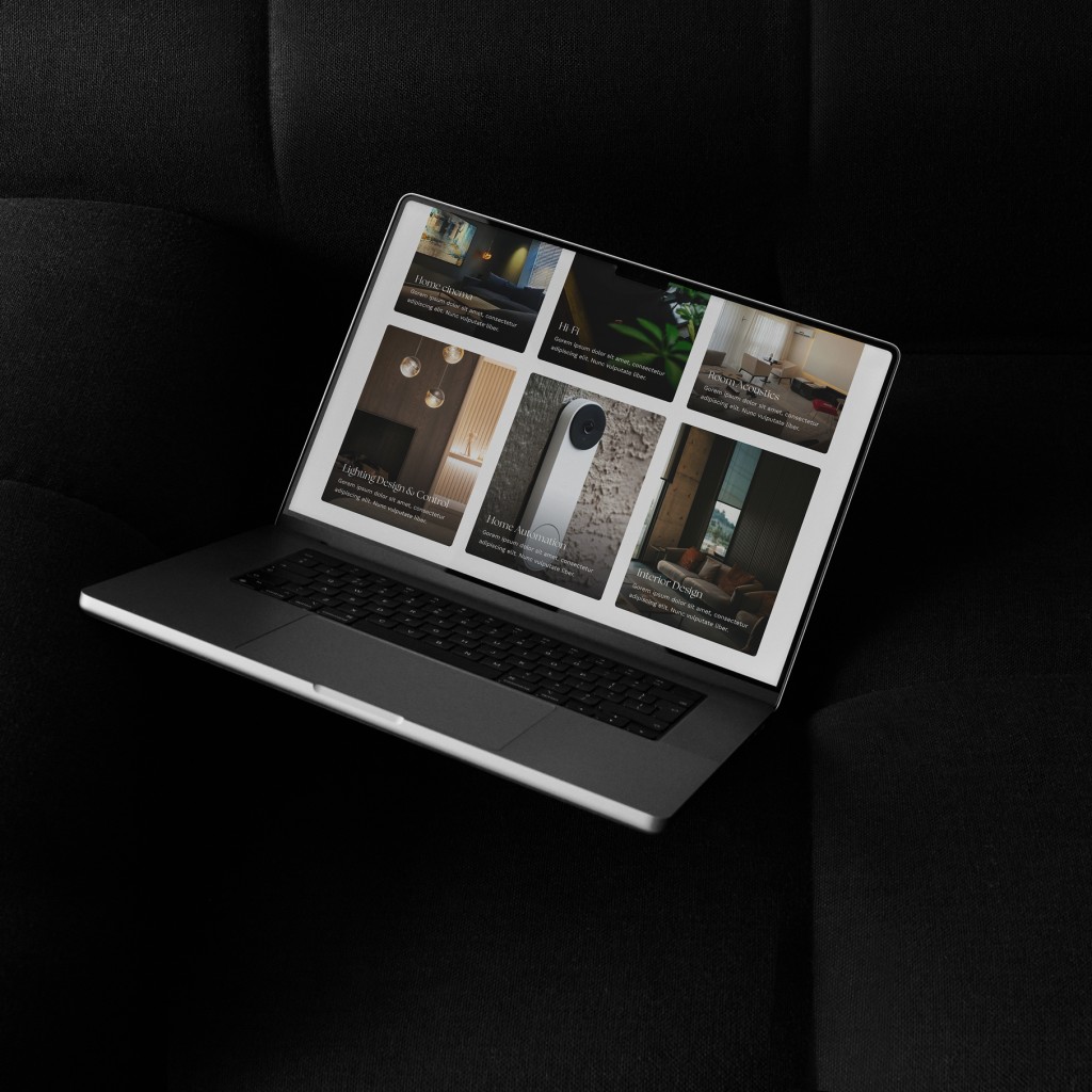 Luxury website design