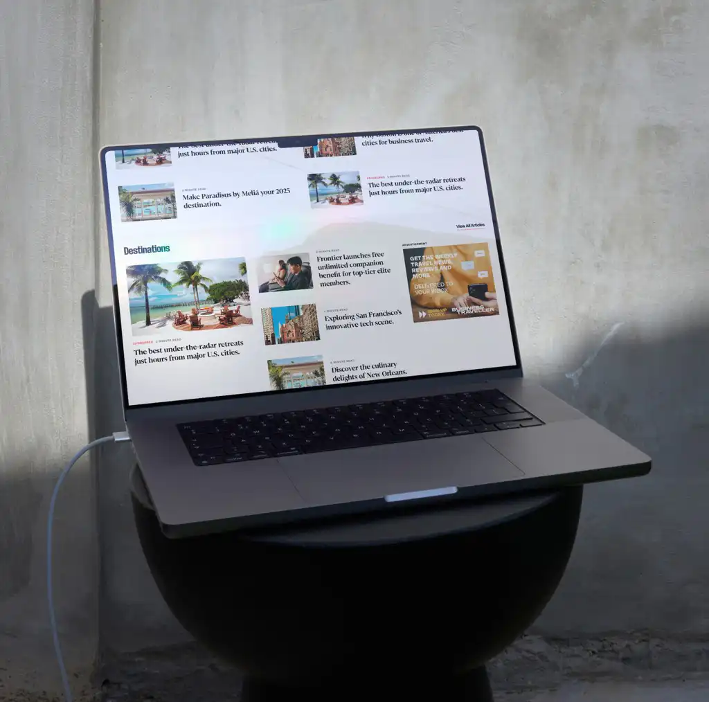 Travel web design agency