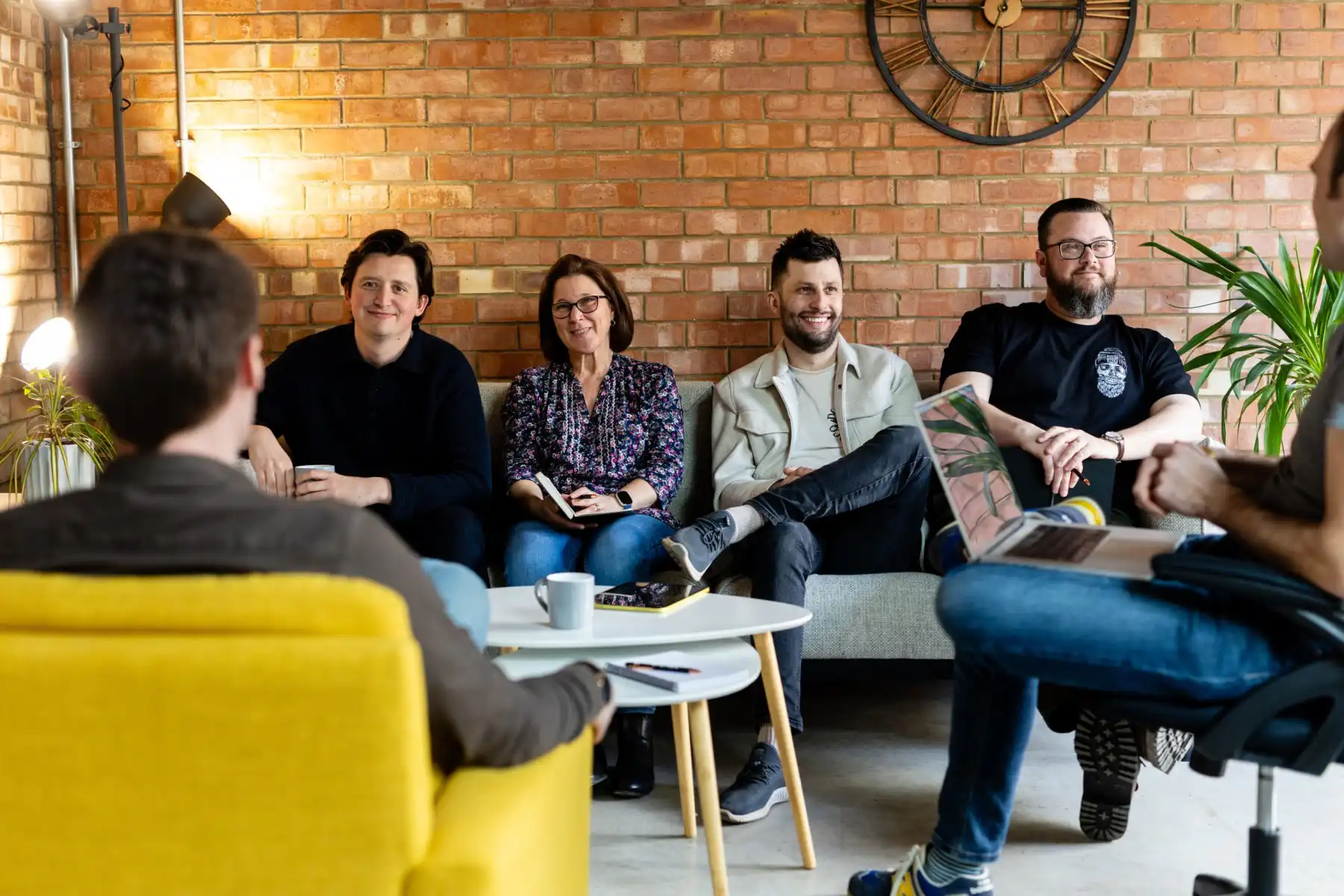 Yellow Peach web design team