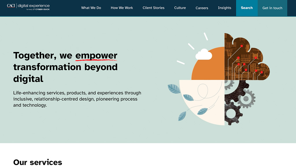 CACI Website Hero