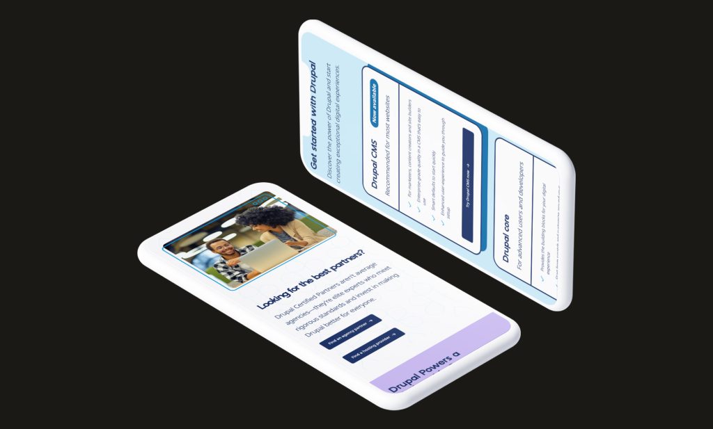 Drupal Sideways Phones