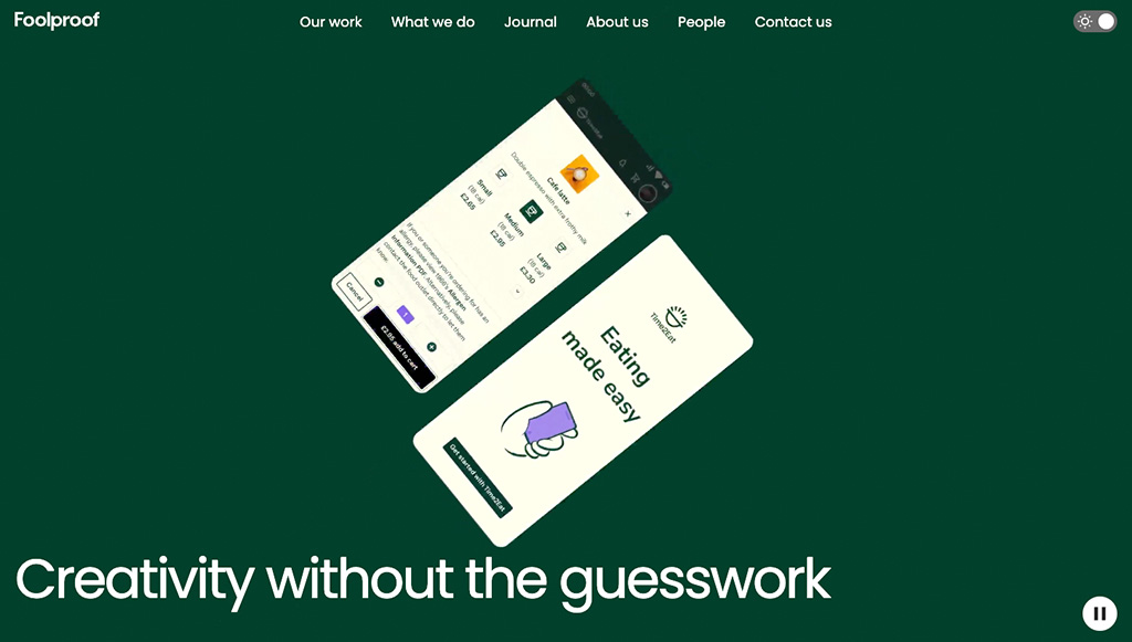 FoolProof Website Hero