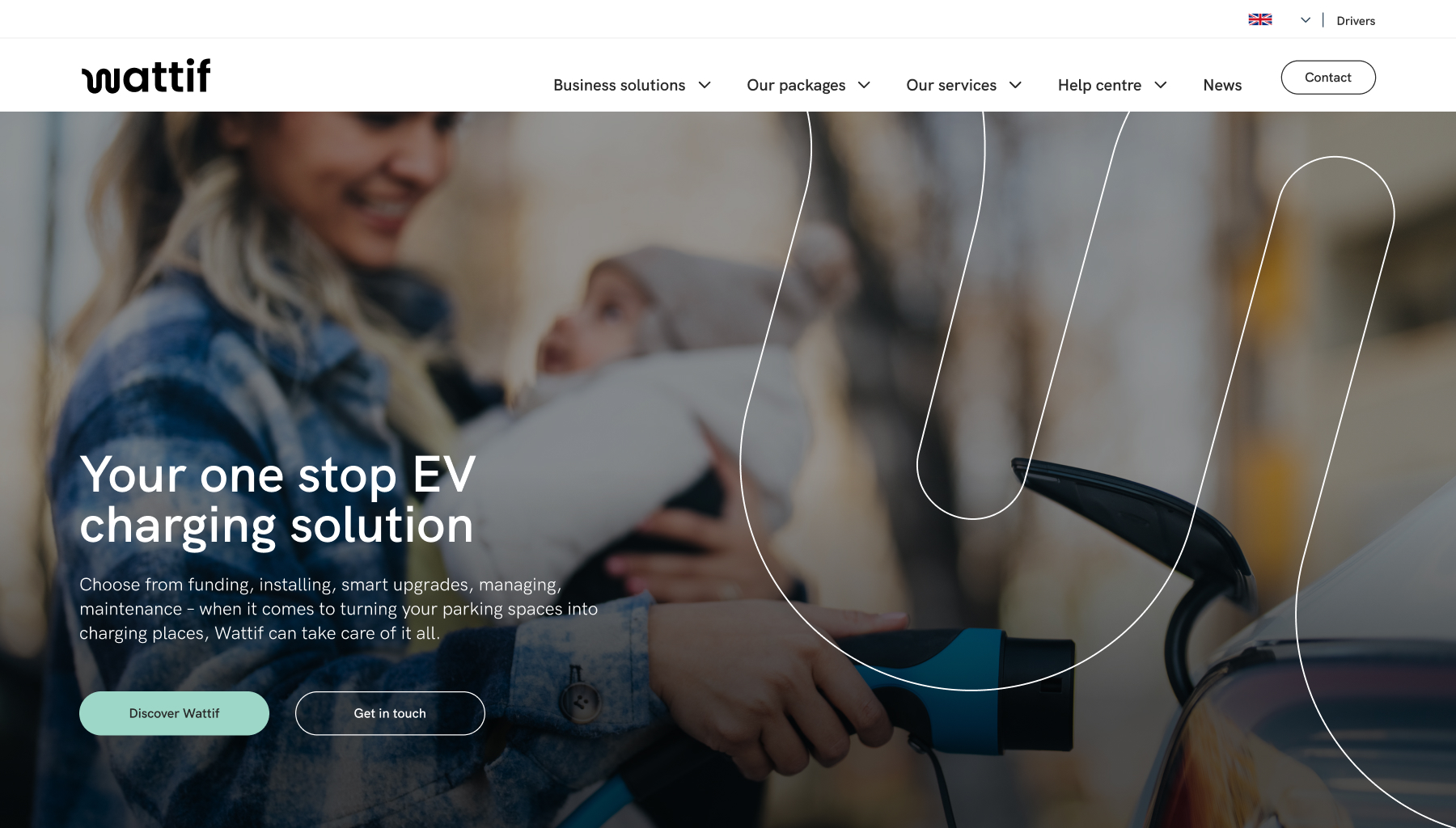Wattif EV charging website