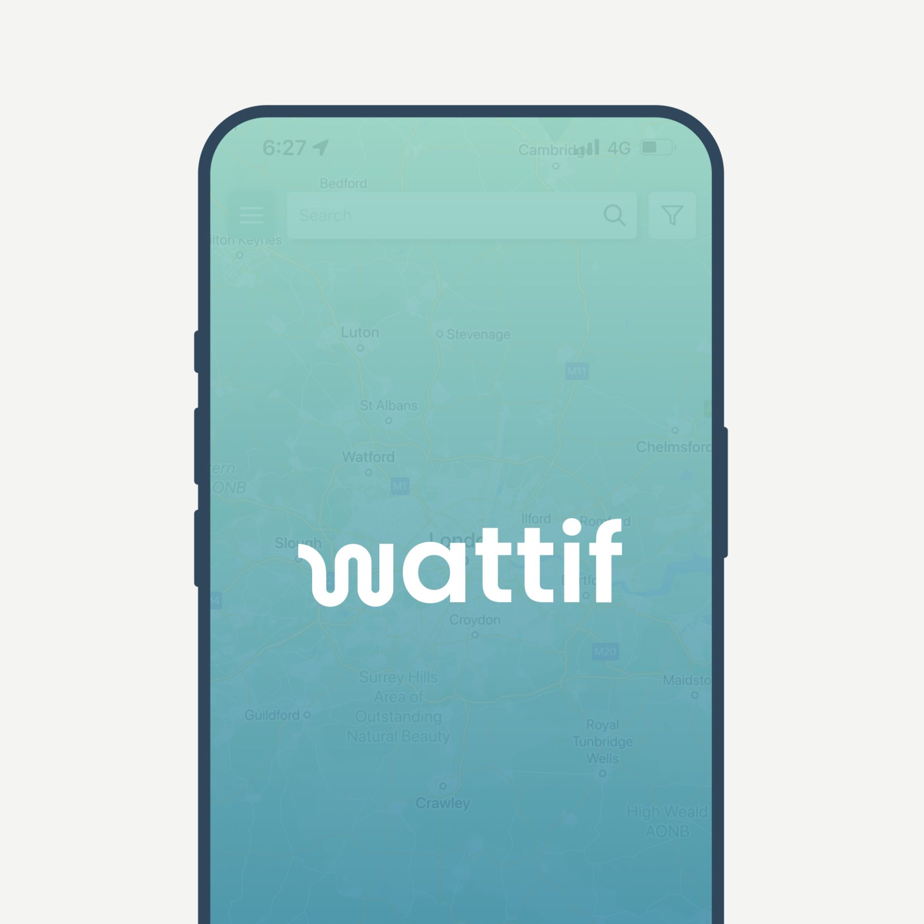 Wattif mobile website design